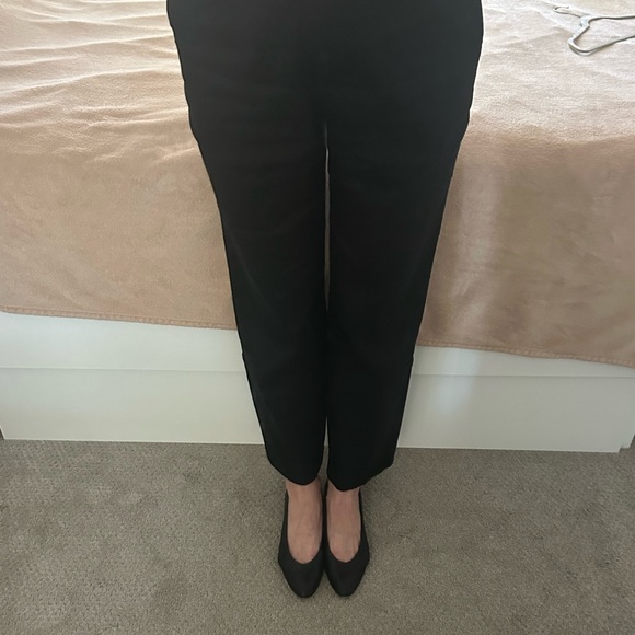 Zara Massimo Dutti Black  Flats - Zara Size Eu 40 US 9 - Picture 5 of 12